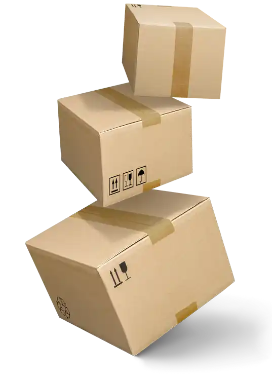 self-storage boxes
